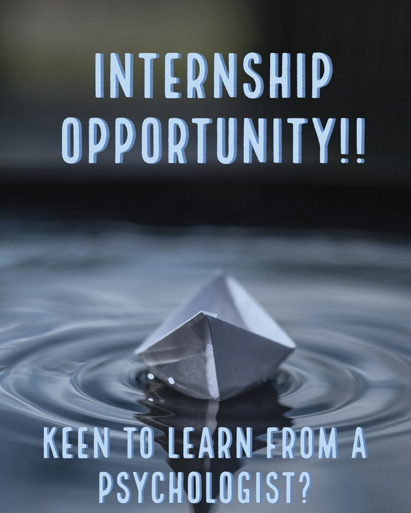Calling Aspiring Clinical Psychologists! Internship Opportunity!